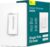 TREATLIFE Smart Dimmer Switch, Single-Pole Smart Switch for Dimmable Bulbs, 2.4GHz WiFi Smart Light Switch Works with Alexa and Google Home, Remote Control, Neutral Wire Required